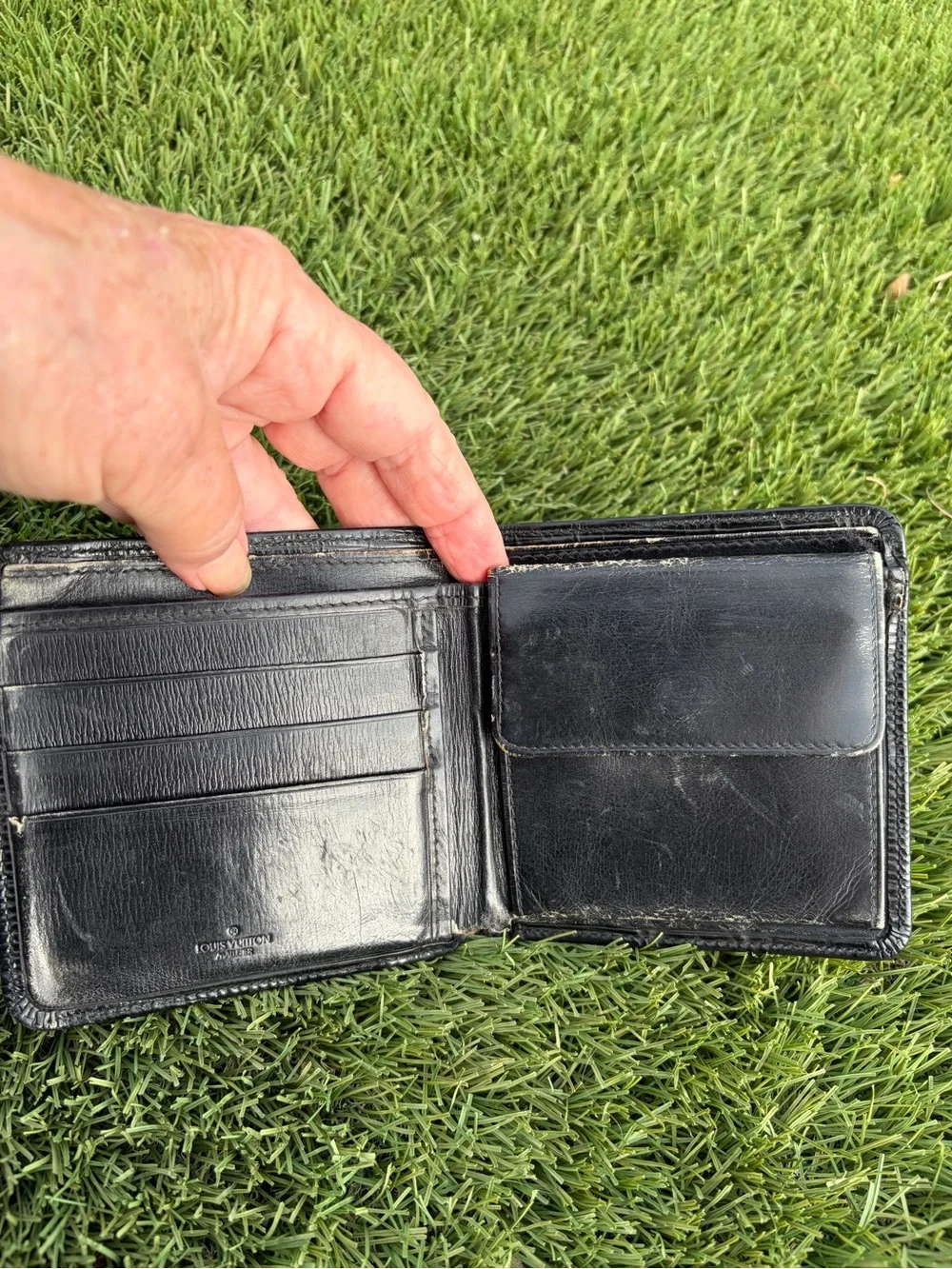 Louis Vuitton Men’s Mallitier Epi Leather Wallet